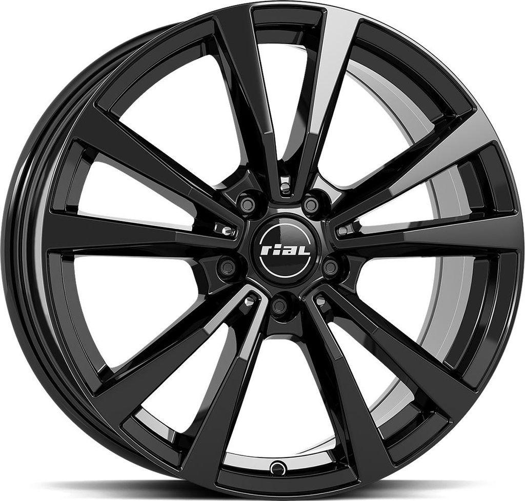 RIAL M12 DIAM BLACK 7x17 5/112 ET44.5 CB66.6