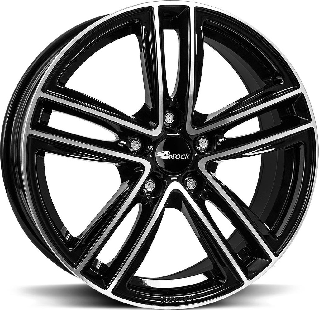 BROCK RC27 BLACK FULL POL 8x19 5/112 ET50 CB57.1