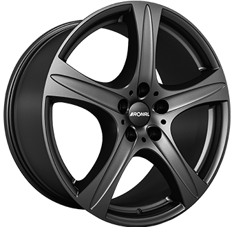 RONAL R55 SUV BLACK MATT 7.5x17 5/120 ET55 CB65.1