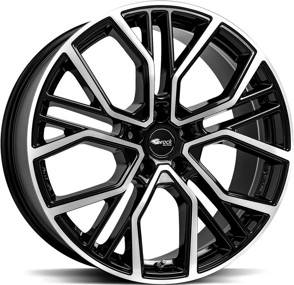 BROCK B41 BLACK FULL POL 8.5x20 5/120 ET41.5 CB72.6