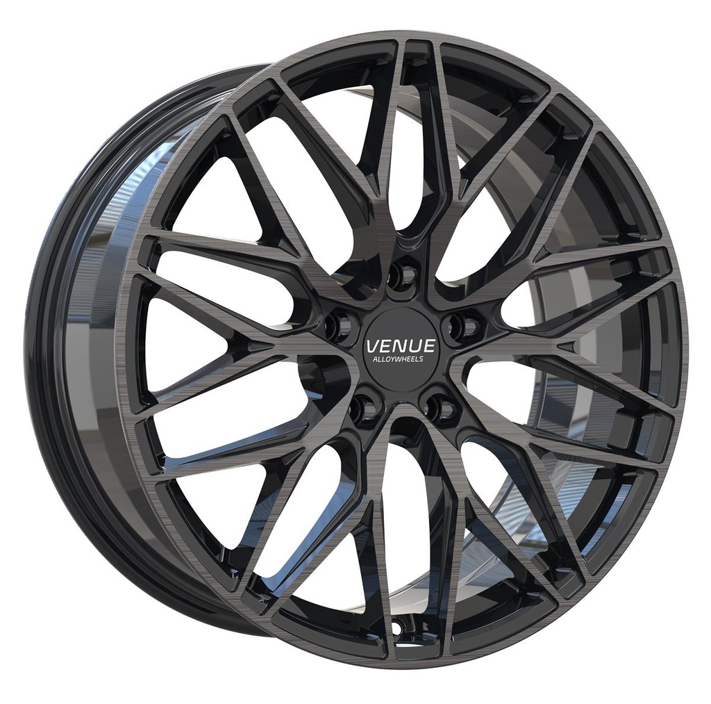 VENUE VS10 GLOSS BLACK 10x20 5/112 ET42 CB66.6