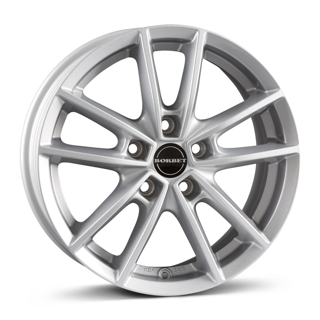 BORBET W CRYSTAL SILV 8x18 5/112 ET48 CB57.1