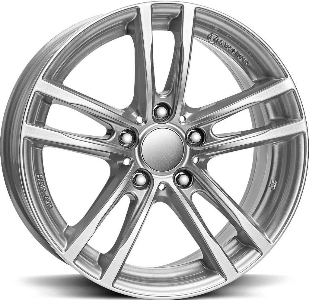 RIAL X10X POLAR SILV 8.5x18 5/120 ET46 CB74.1