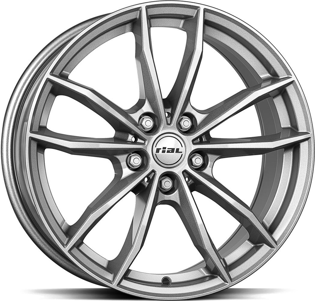 RIAL X12 METAL GREY 7.5x17 5/112 ET27 CB66.7