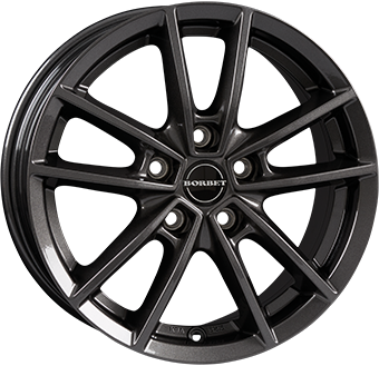 BORBET W MIST ANTRACITE GLOSS 7x17 5/108 ET50 CB72.5