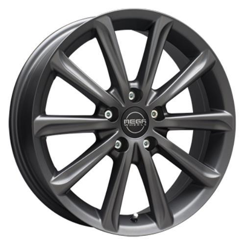 STATUSFÄLGAR VIRGO DARK MAT ANTHRACITE GREY 6.5x16 5/114.3 ET47 CB73.2
