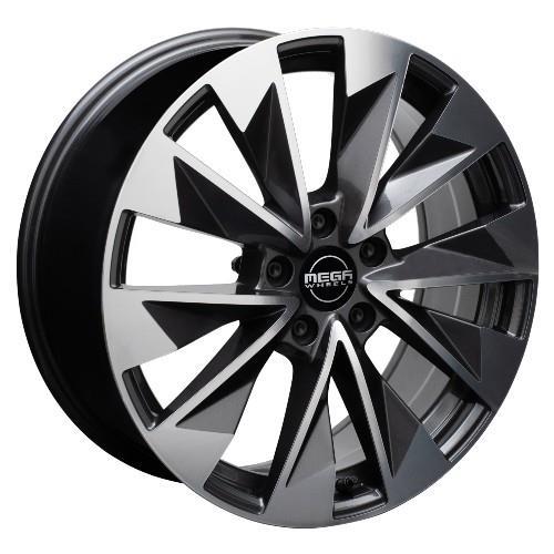 STATUSFÄLGAR ZENITH FF ANTHRACITE GREY FRONT POLISHED 8.5x21 5/112 ET40 CB57.1