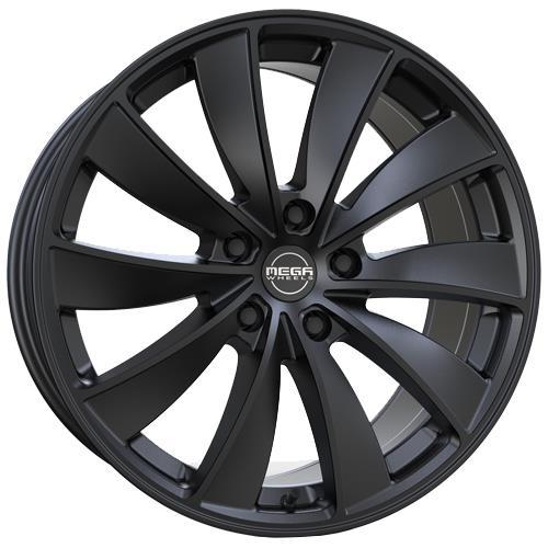 STATUSFÄLGAR PYXIS FF MAT BLACK 9.5x19 5/114.3 ET45 CB64.1