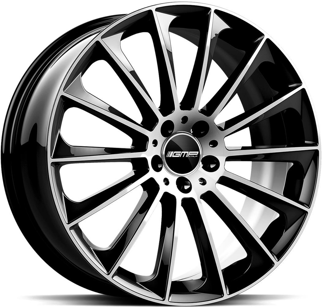 GMP STELLAR BLACK DIAM 9.5x20 5/112 ET50 CB66.6