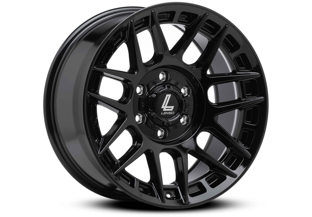9,0x20 6x139,7 ET18 CB106 Lenso Grandiz Glossy Black