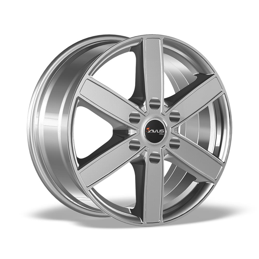 AVUS AC-V61 Hyper Silver 7x17 6/130 ET50 CB84,1 MB