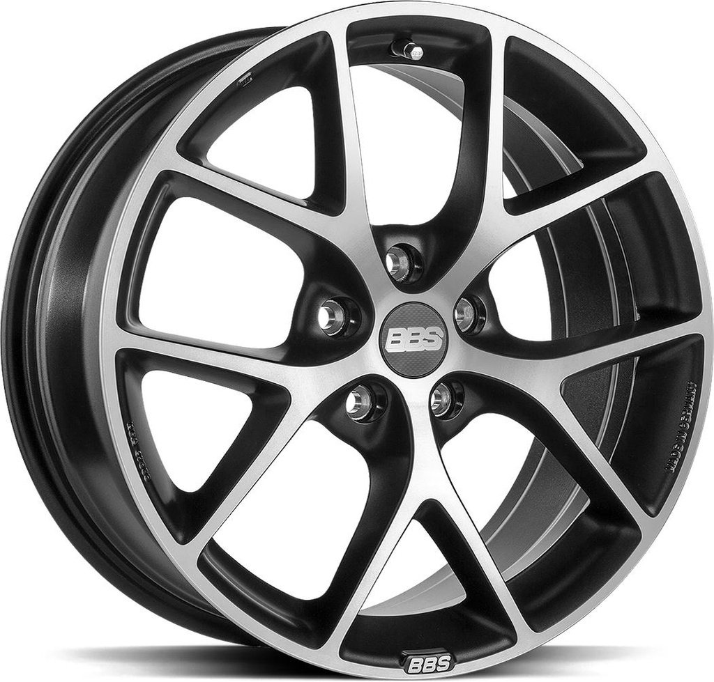 BBS SR VOLC GREY DIAM CUT 7.5x17 5/112 ET35 CB82