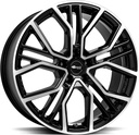 BROCK B41 BLACK FULL POLISH 9.5x21 5/130 ET46 CB71.6